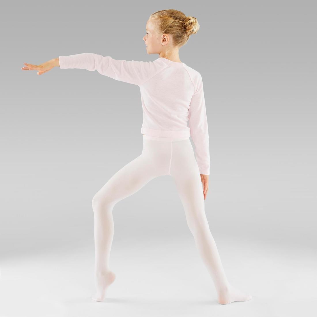 Girls Ballet Tights, White, , large image number 6