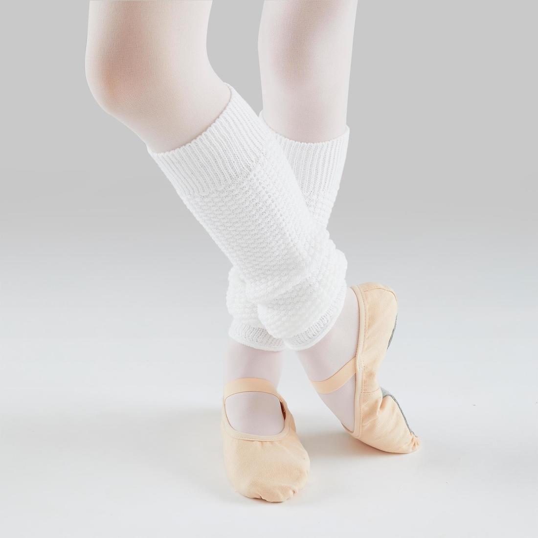 Kids Girls Ballet And Modern Dance Leg Warmers, Pink, No Color, large image number 1