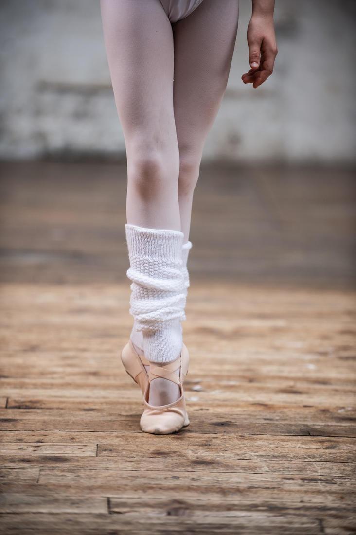 Kids Girls Ballet And Modern Dance Leg Warmers, Pink, No Color, large image number 9