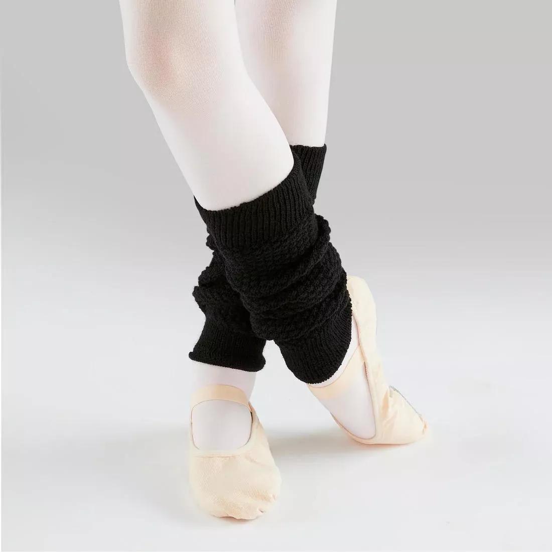 Kids Girls Ballet And Modern Dance Leg Warmers, Pink, No Color, large image number 14