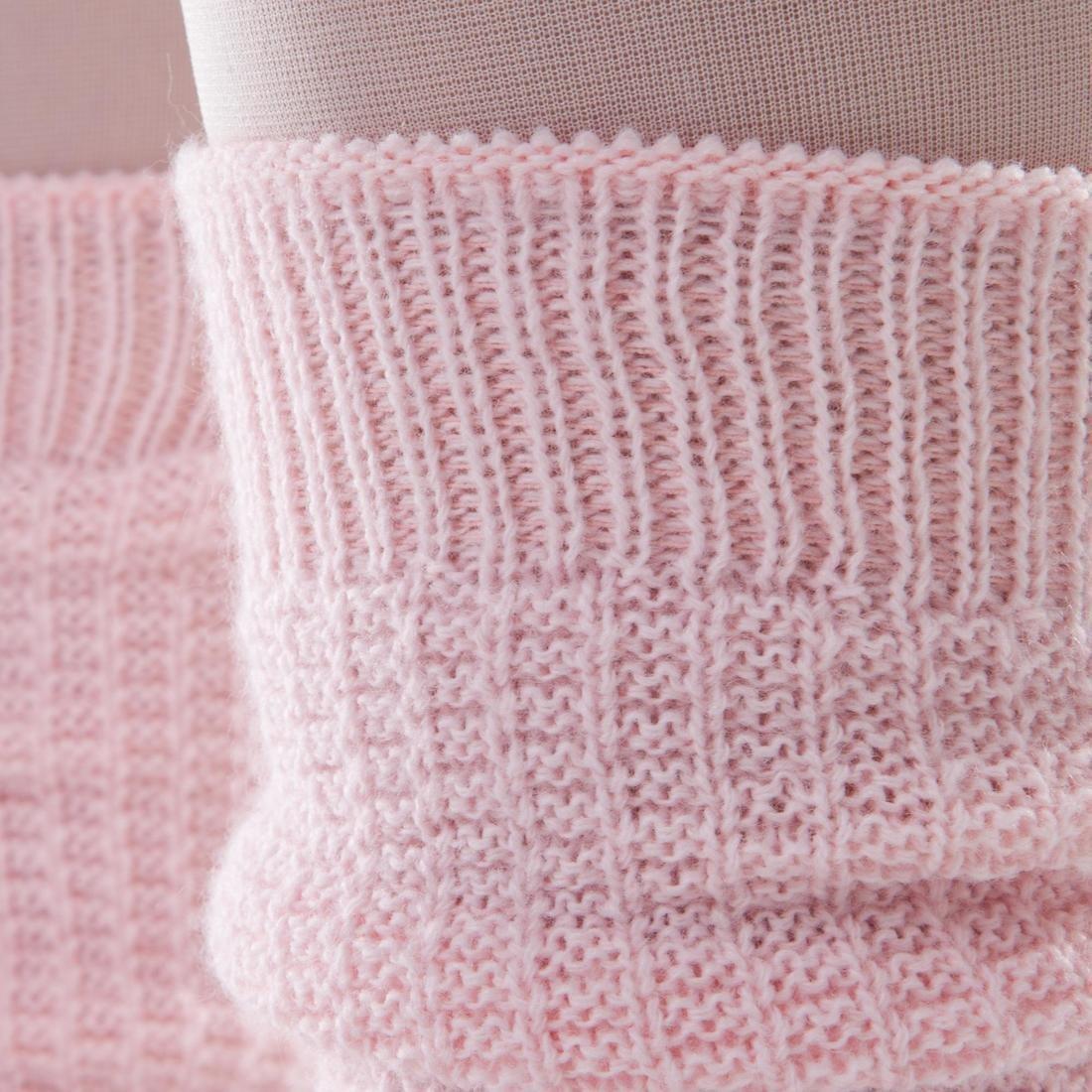 Kids Girls Ballet And Modern Dance Leg Warmers, Black, No Color, large image number 5