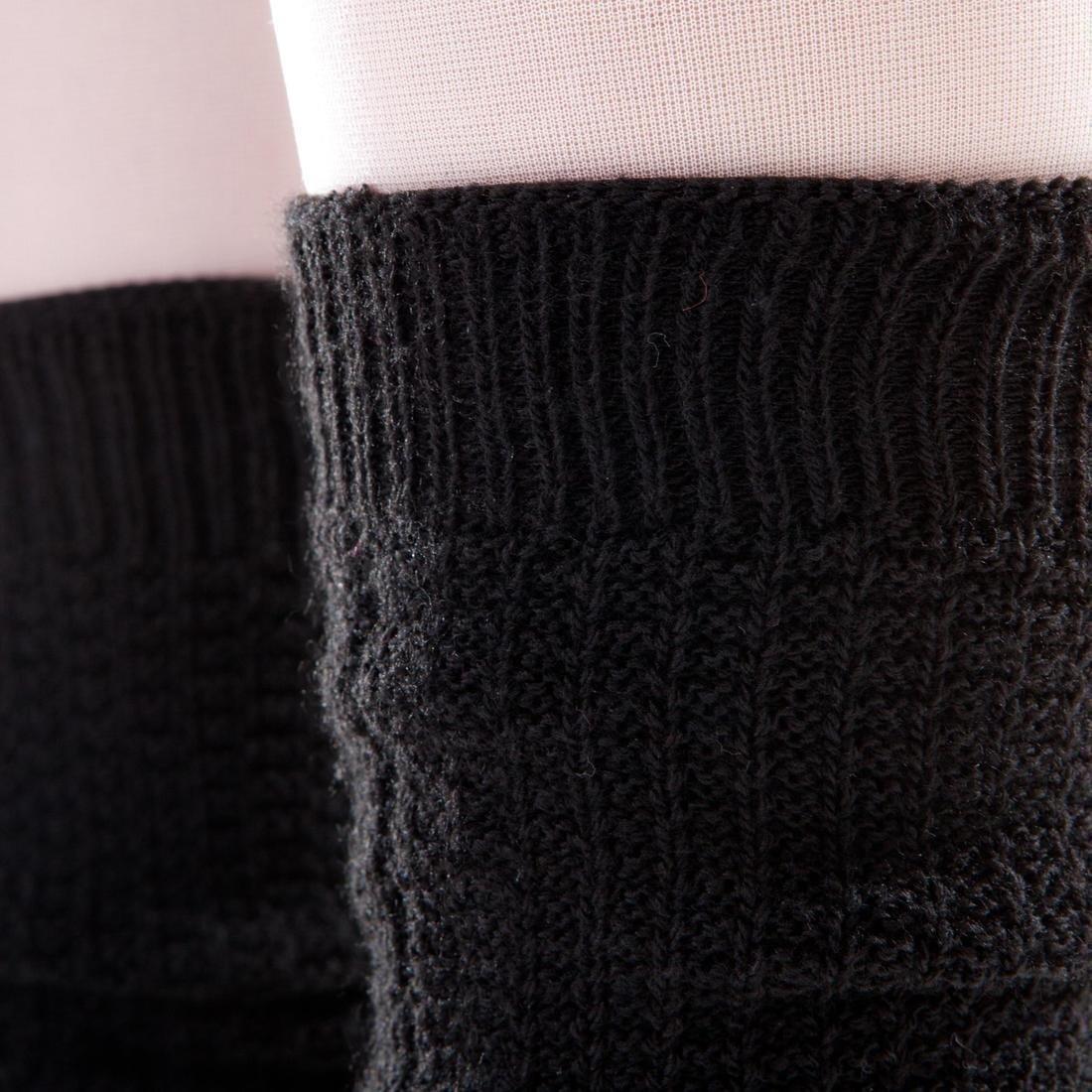 Kids Girls Ballet And Modern Dance Leg Warmers, Black, No Color, large image number 14