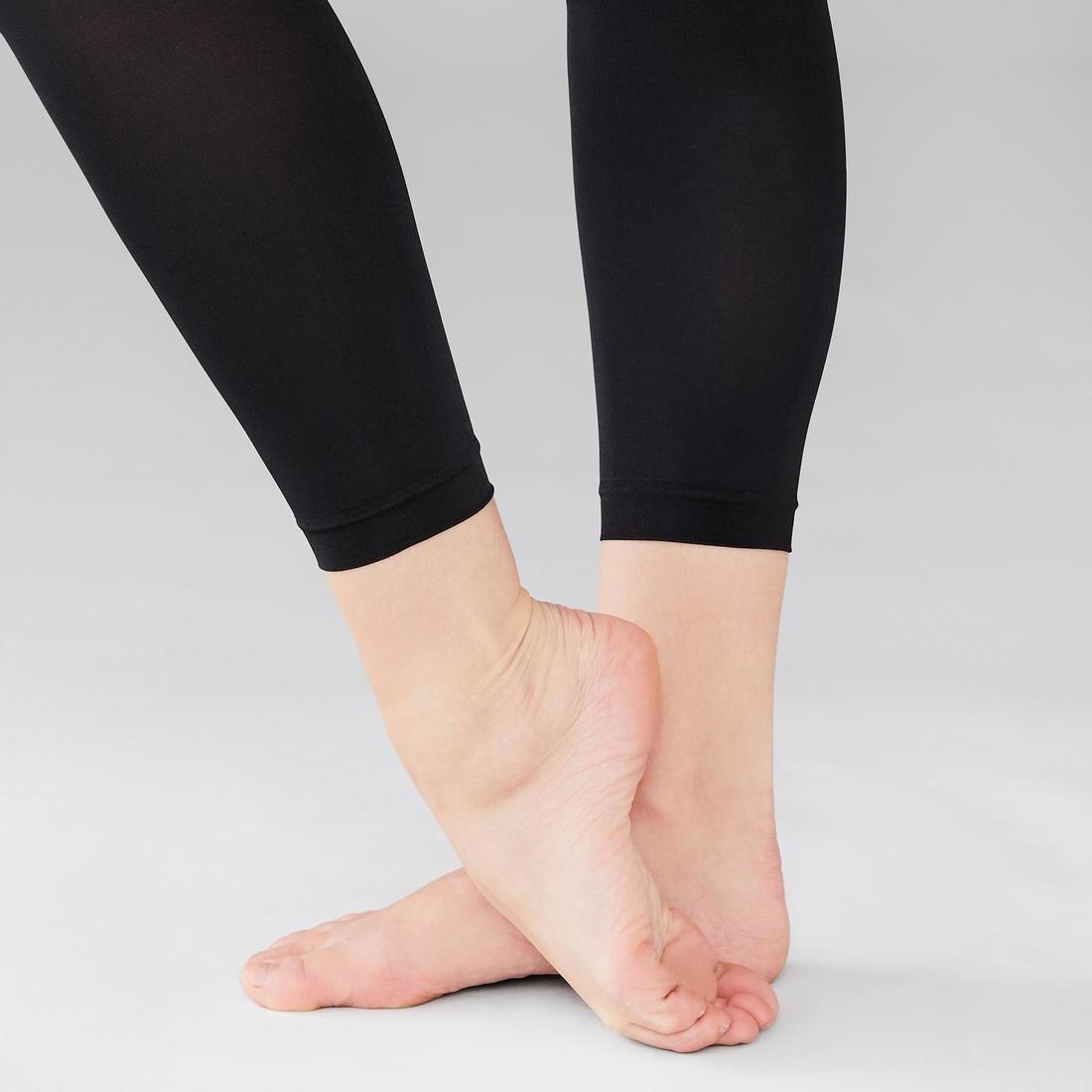 Footless Ballet And Modern Dance Tights, Black, , large image number 6