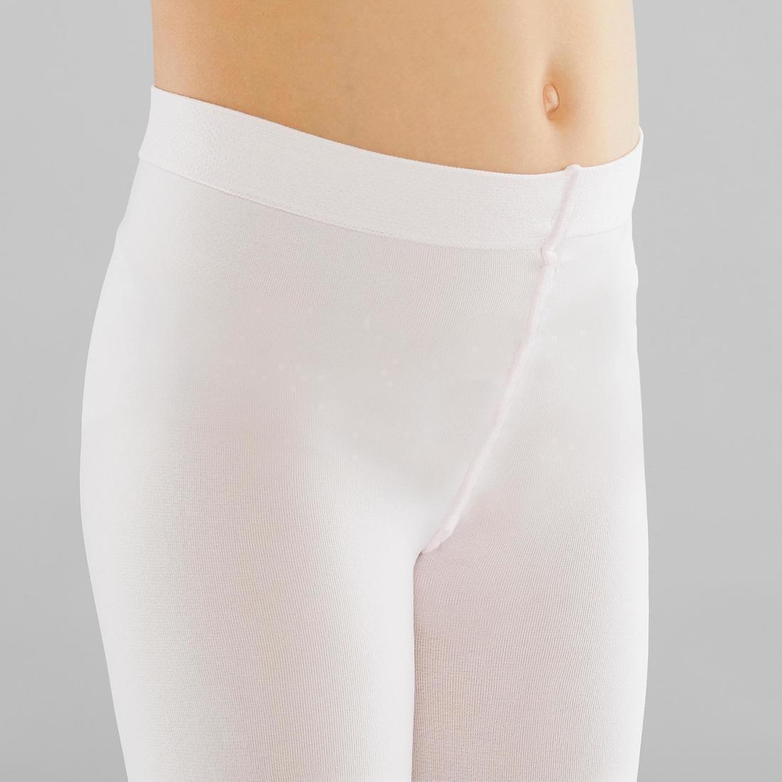 Girls' Convertible Ballet Tights, Pink, No Color, large image number 2