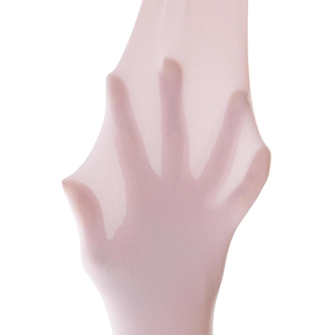 Girls' Convertible Ballet Tights, Pink, No Color, large image number 7