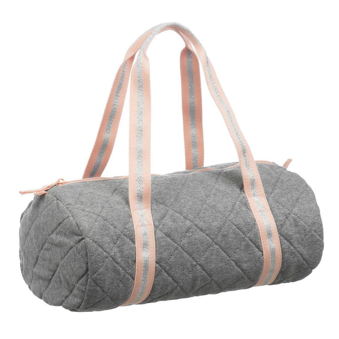 PURPLE Girls' 15L Dance Barrel Bag - Grey, No Color, large image number 0