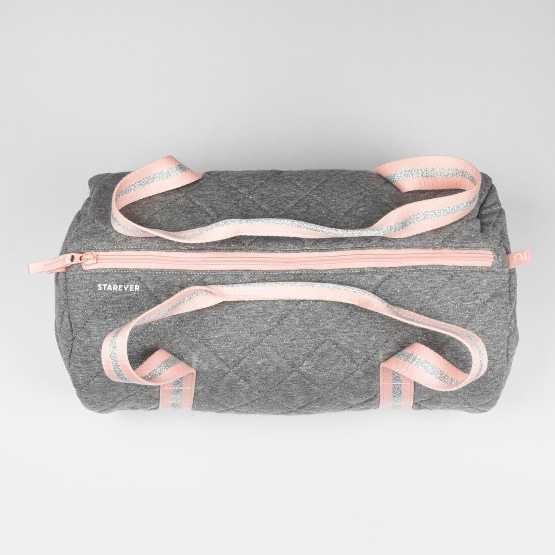 PURPLE Girls' 15L Dance Barrel Bag - Grey, No Color, large image number 2