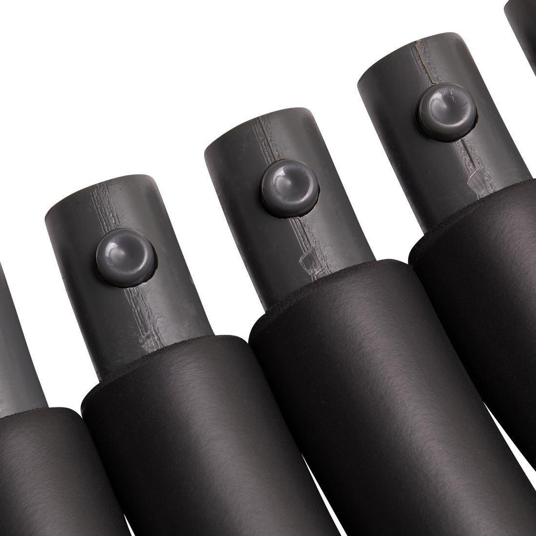 Fitness Weighted Hoop, Black, No Color, large image number 4