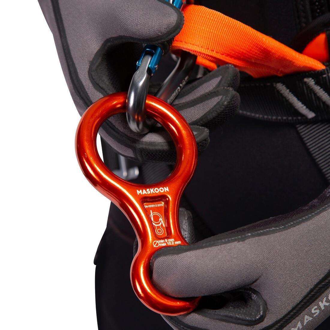 Canyoning Eight Descender - Maskoon 100, Orange, No Color, large image number 3