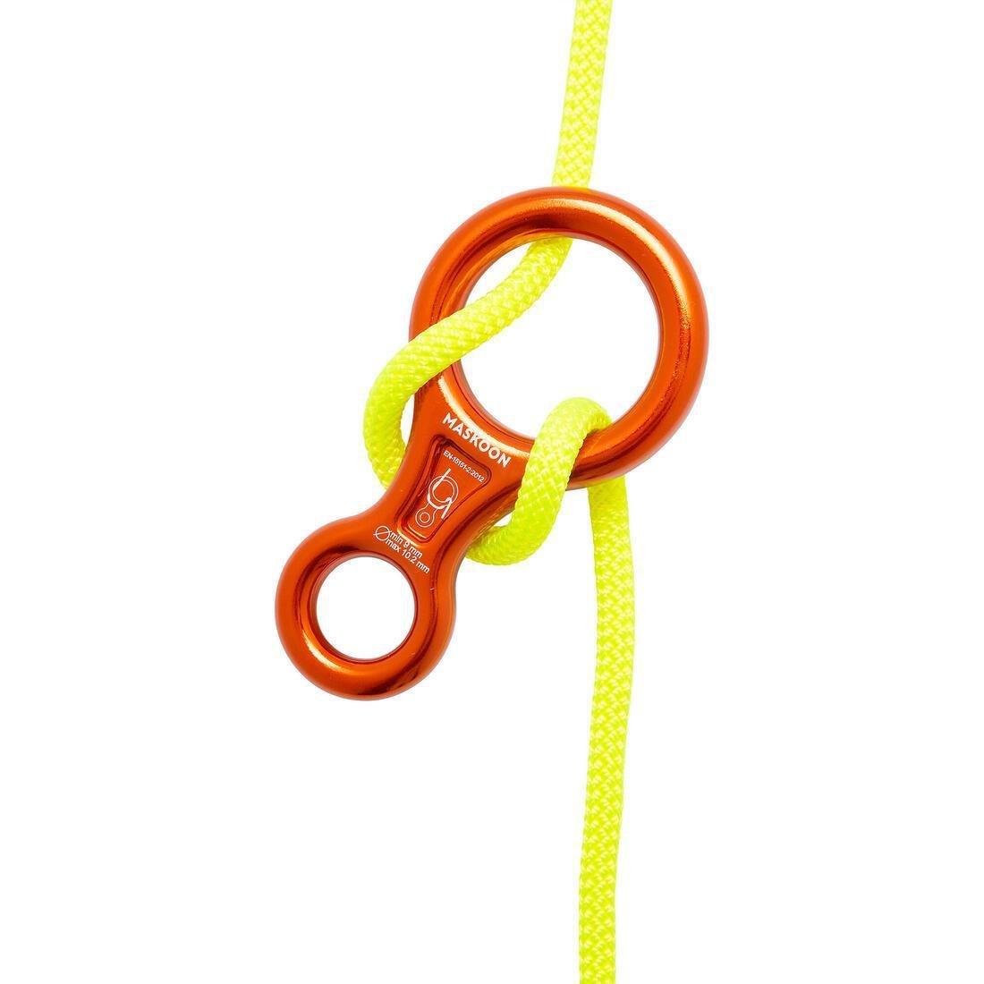Canyoning Eight Descender - Maskoon 100, Orange, No Color, large image number 4