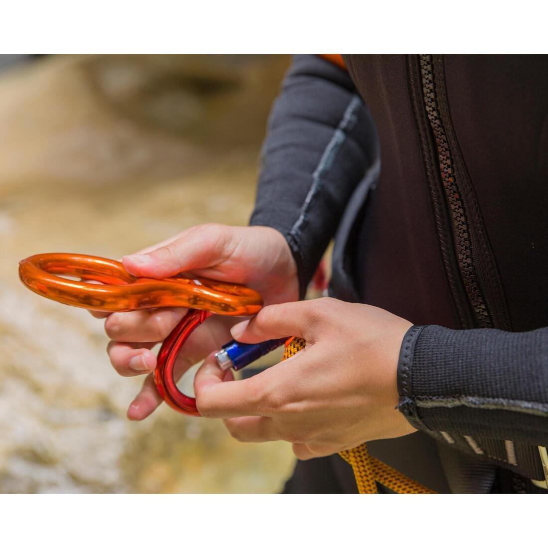 Canyoning Eight Descender - Maskoon 100, Orange, No Color, large image number 5