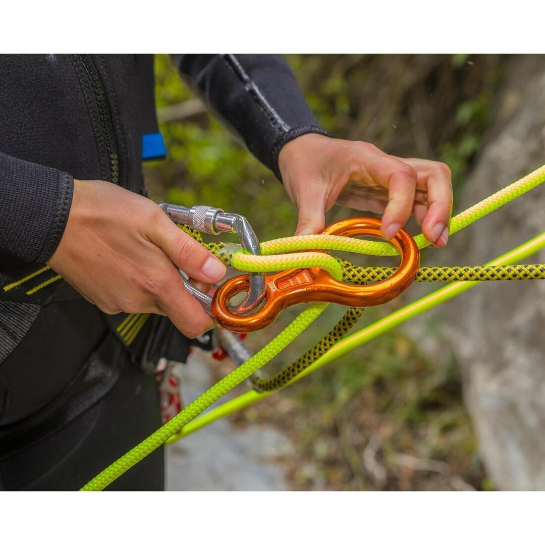 Canyoning Eight Descender - Maskoon 100, Orange, No Color, large image number 9
