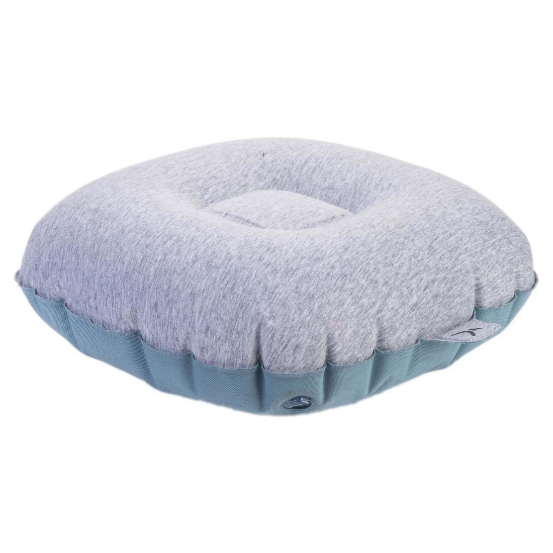 100 Pilates Stretching Inflatable Fabric Balance Cushion, Grey, No Color, large image number 0