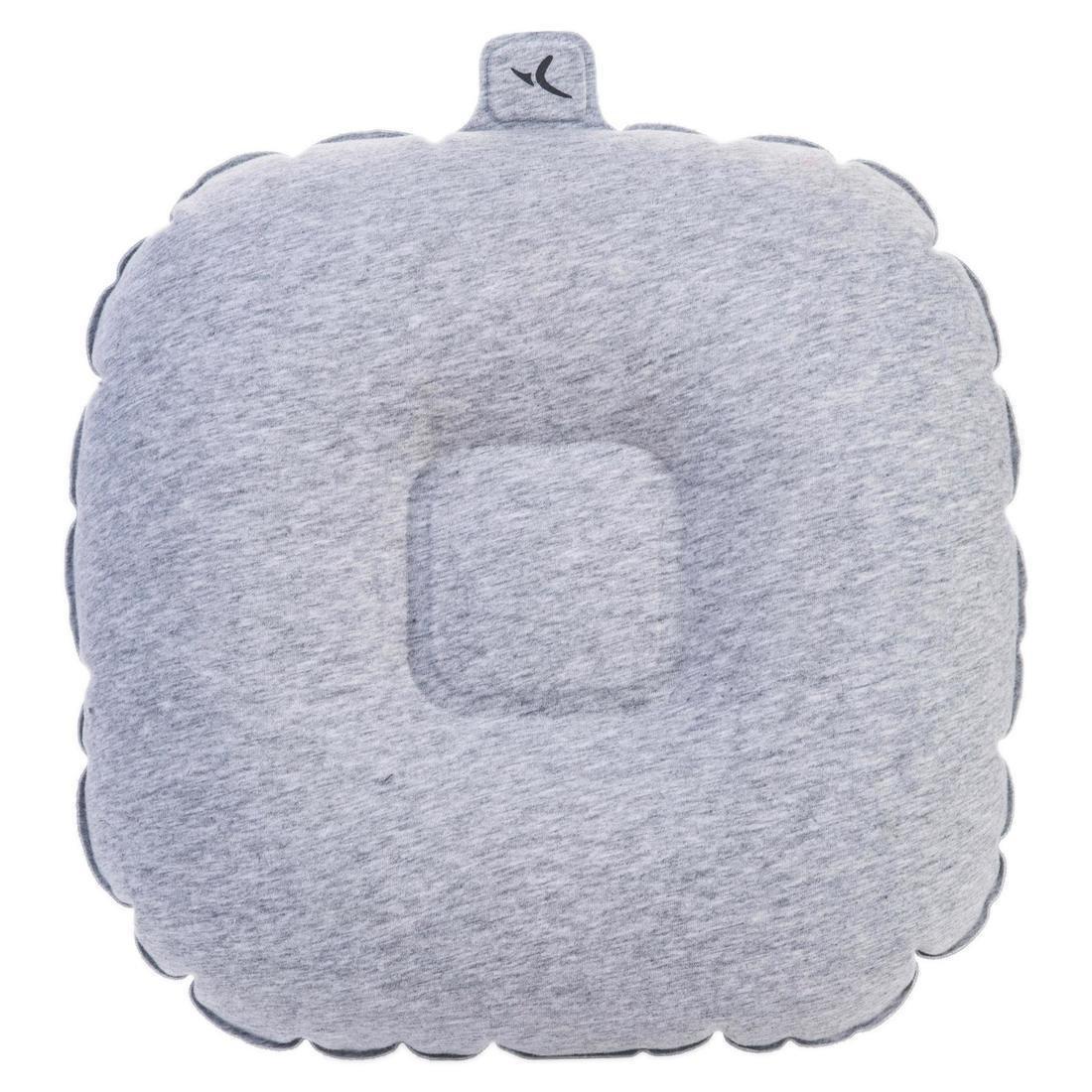 100 Pilates Stretching Inflatable Fabric Balance Cushion, Grey, No Color, large image number 4