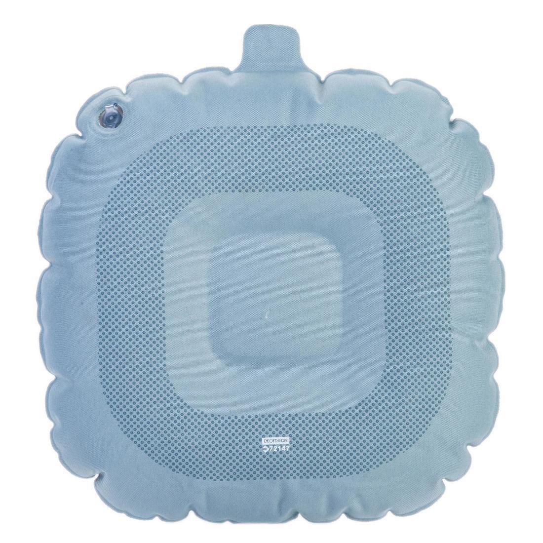100 Pilates Stretching Inflatable Fabric Balance Cushion, Grey, No Color, large image number 5
