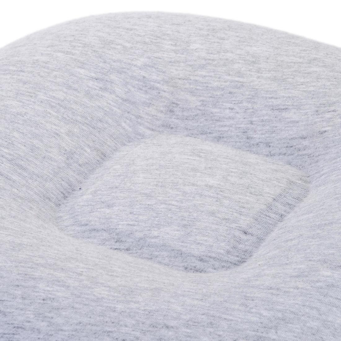 100 Pilates Stretching Inflatable Fabric Balance Cushion, Grey, No Color, large image number 6