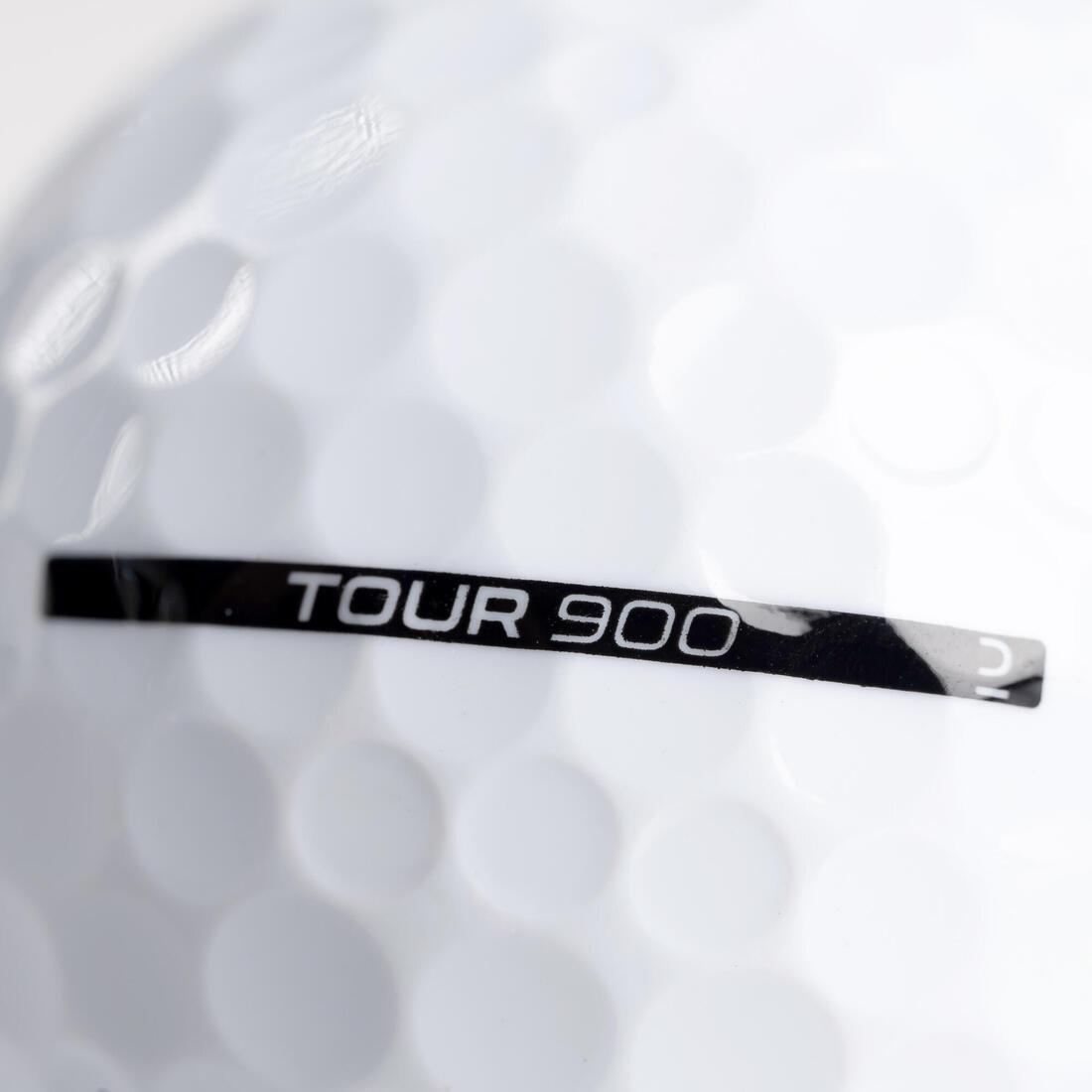 Golf Balls X12 - Inesis Tour 900, White, No Color, large image number 3