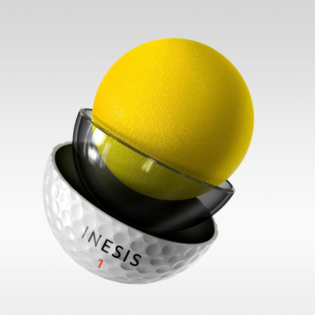 Golf Balls X12 - Inesis Tour 900, White, No Color, large image number 6
