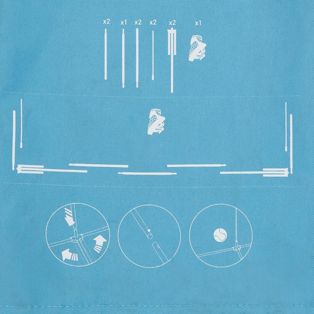 Filet Badminton, Tennis Speednet 500, No Color, large image number 12