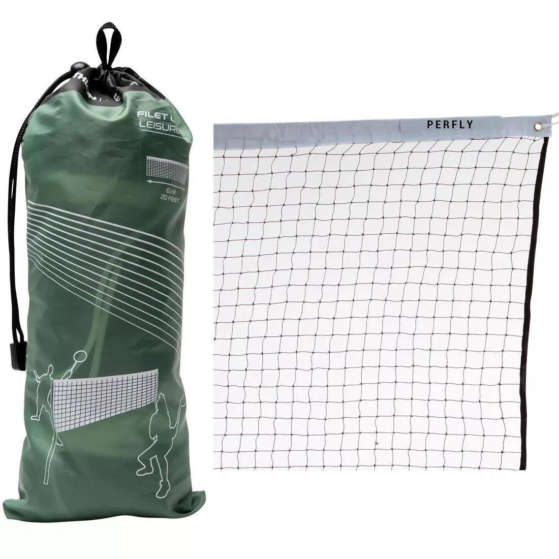 PERFLY - Leisure Net Badminton Net, Brown