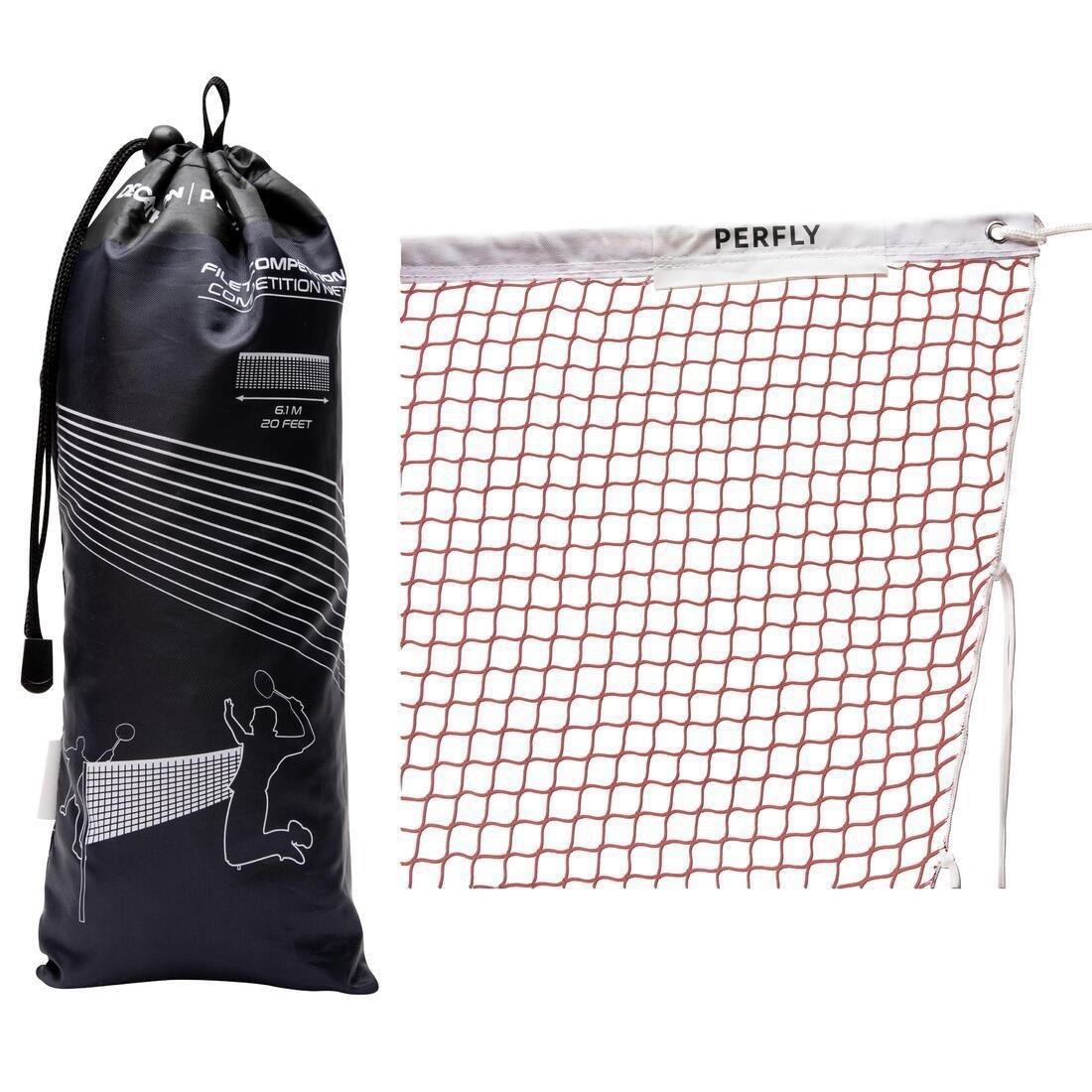 Badminton Competition Net, Black, No Color, medium
