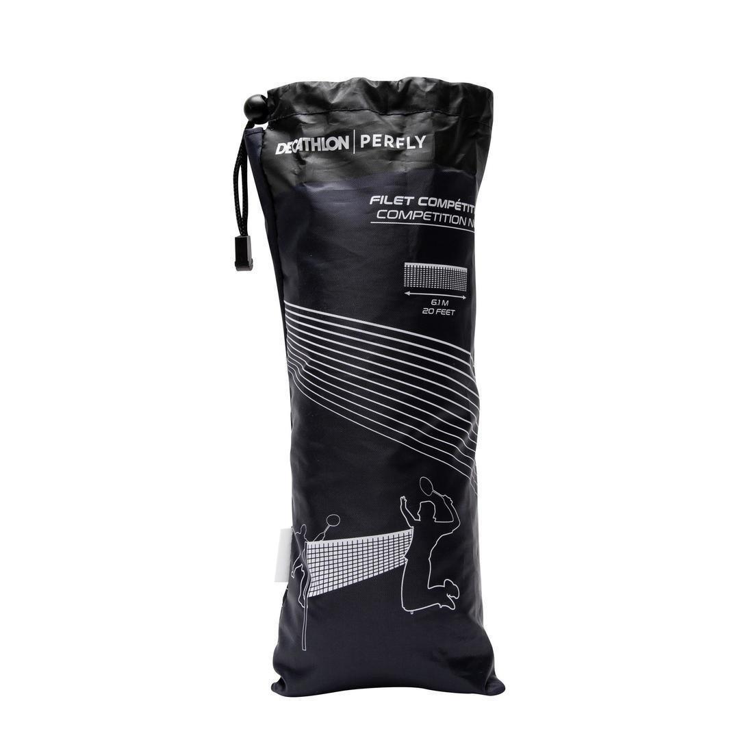 Badminton Competition Net, Black, No Color, medium