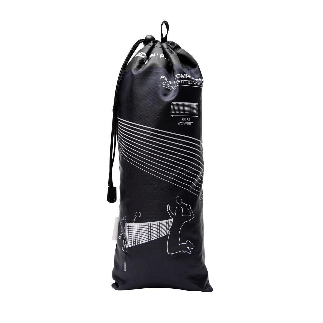 Badminton Competition Net, Black, No Color, medium