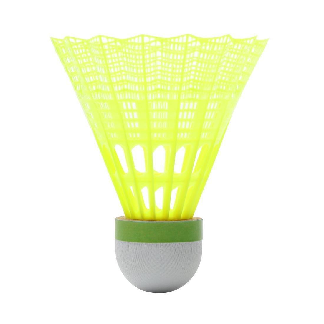 PERFLY - Plastic Shuttlecock Psc 500 X 6, Yellow