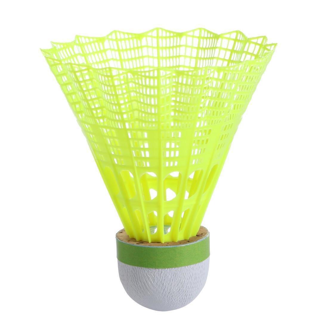 PERFLY - Plastic Shuttlecock Psc 500 X 6, Yellow