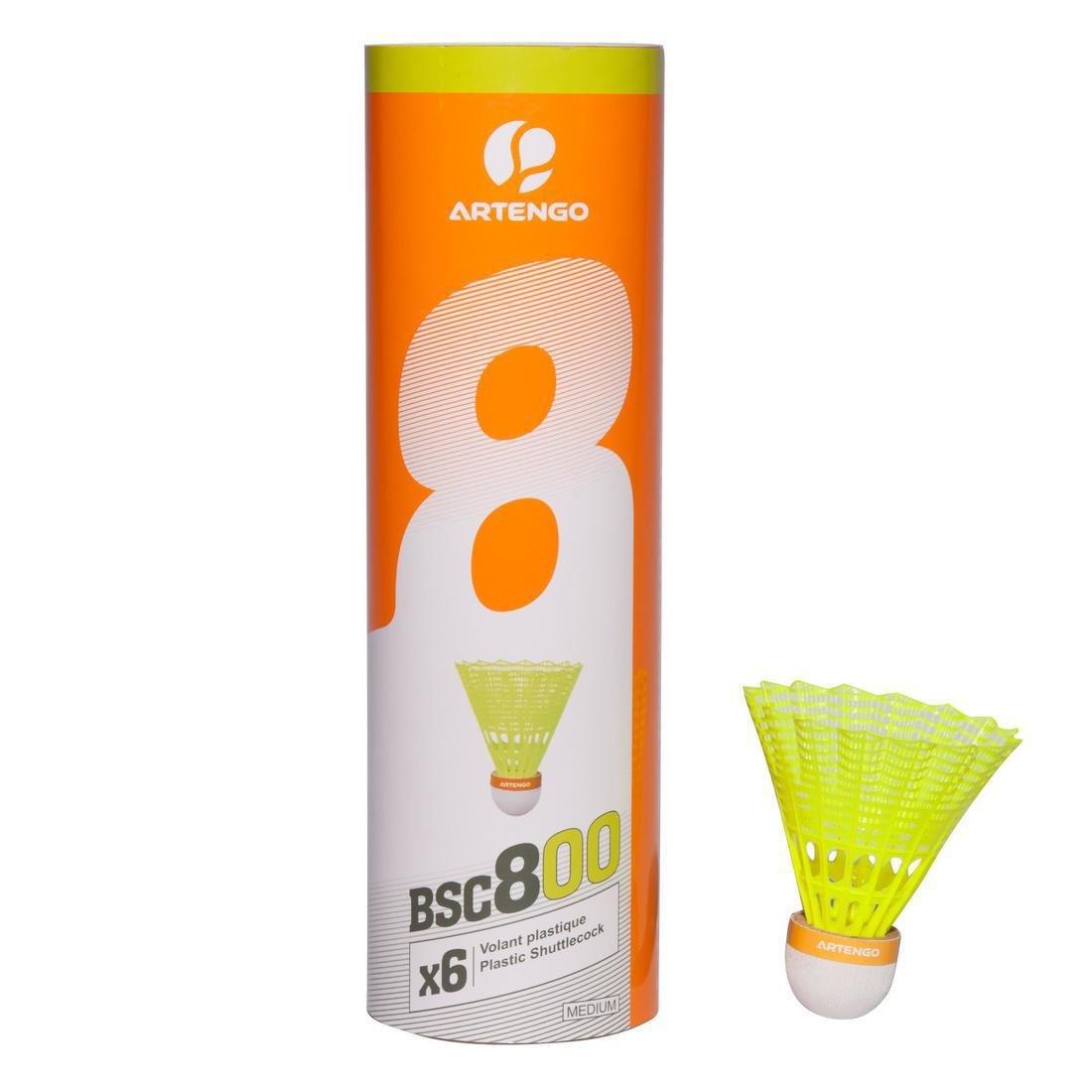 Unisex PSC 500 Shuttlecock, Yellow, No Color, large image number 12