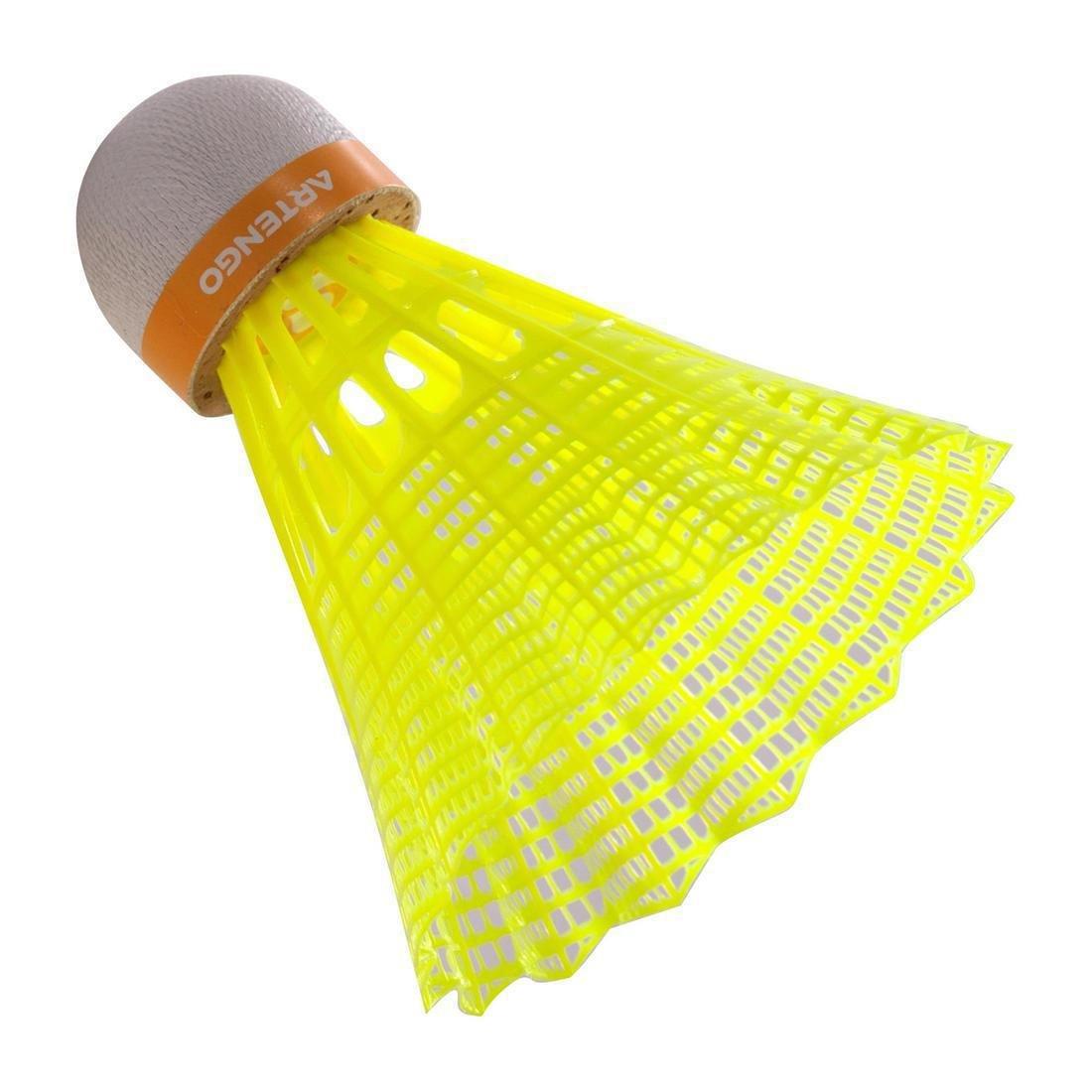 PERFLY - Plastic Shuttlecock Psc 500 X 6, Yellow