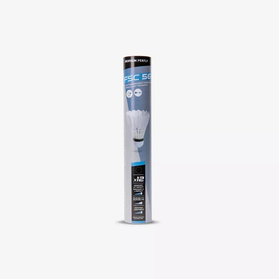 Feather Shuttleccock Fsc 560 Speed, White, No Color, large image number 0