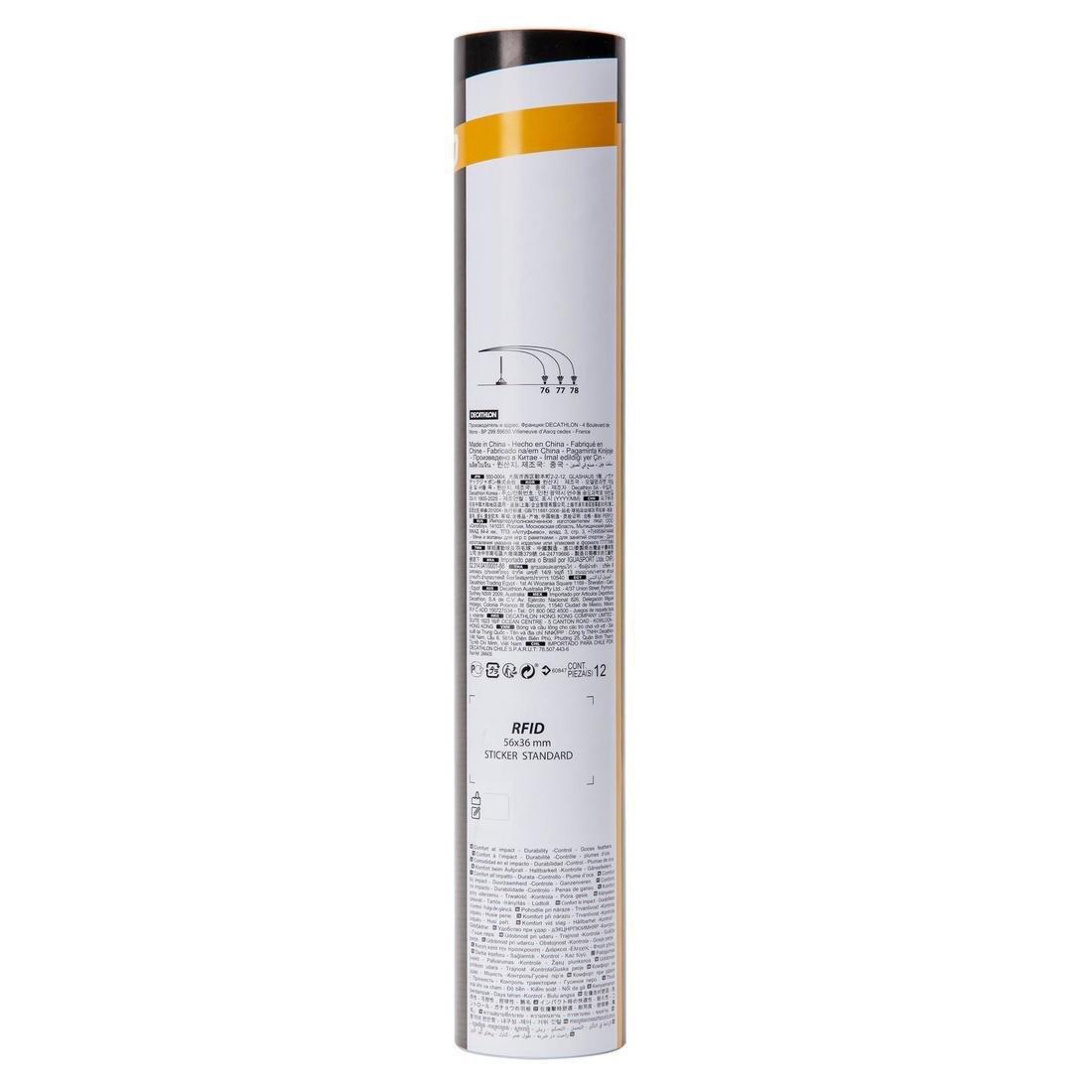 Feather Shuttlecock Fsc 930 Speed 77 X 12, White, No Color, medium