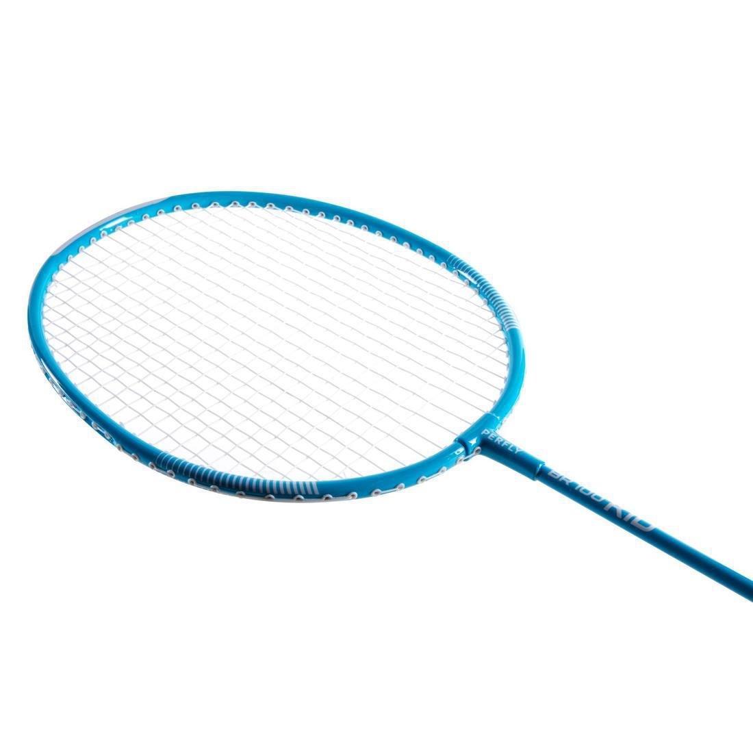 Kids Boys Badminton Racket Br 100, Blue, No Color, large image number 2