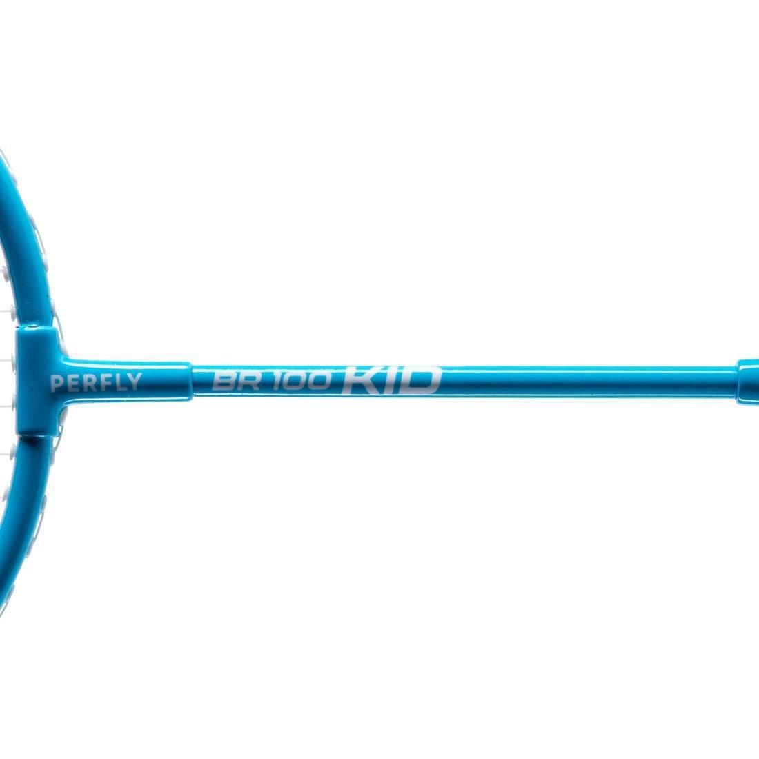 Kids Boys Badminton Racket Br 100, Blue, No Color, large image number 7