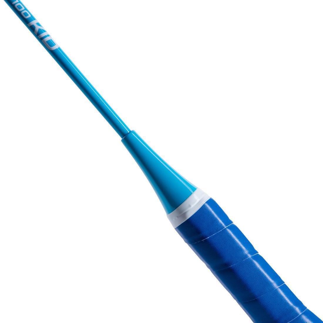 Kids Boys Badminton Racket Br 100, Blue, No Color, large image number 9