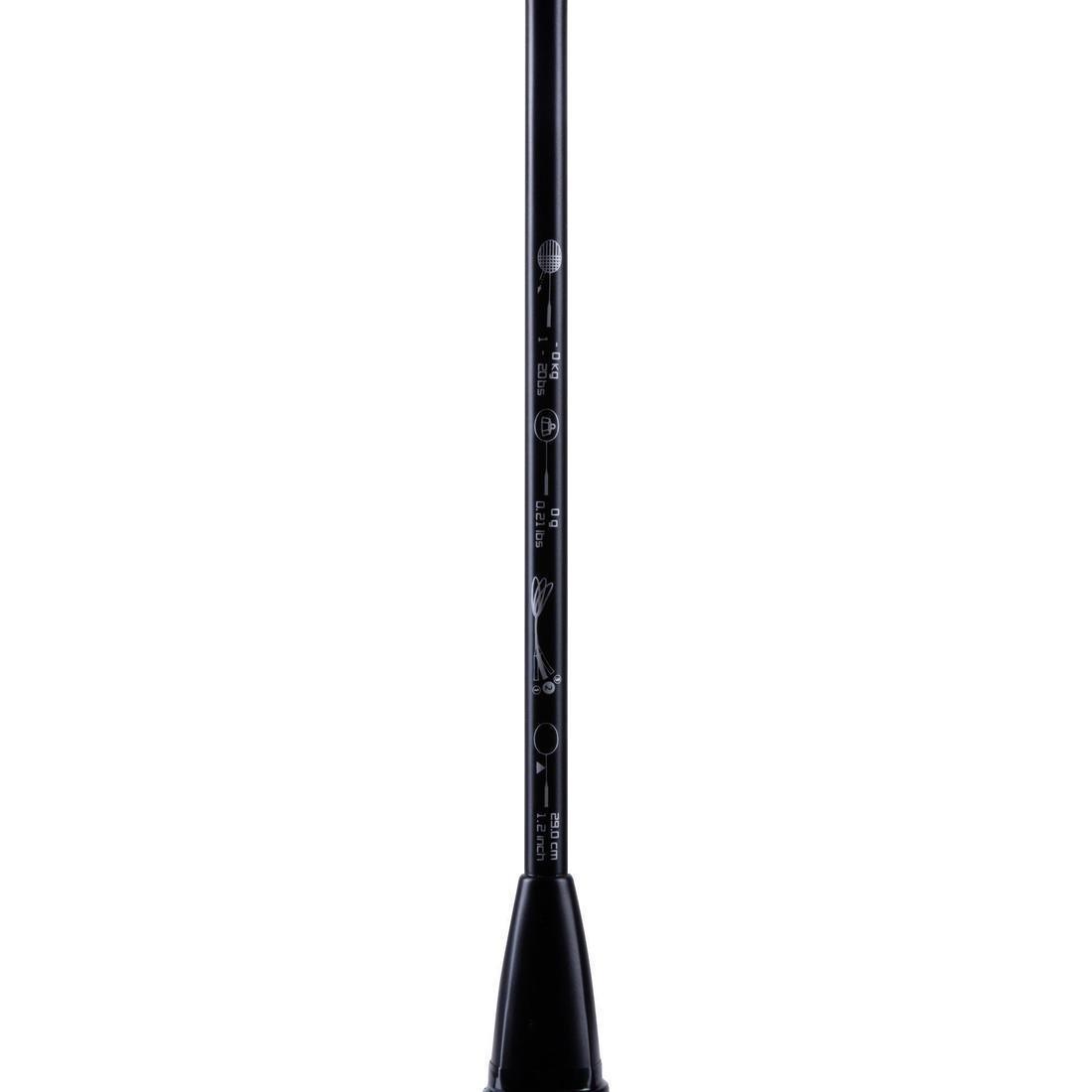 Junior Badminton Racket Br 500, Black, No Color, large image number 4