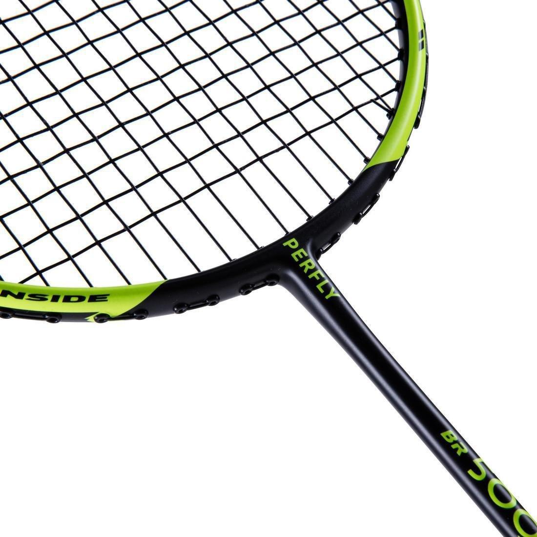 Junior Badminton Racket Br 500, Black, No Color, large image number 5
