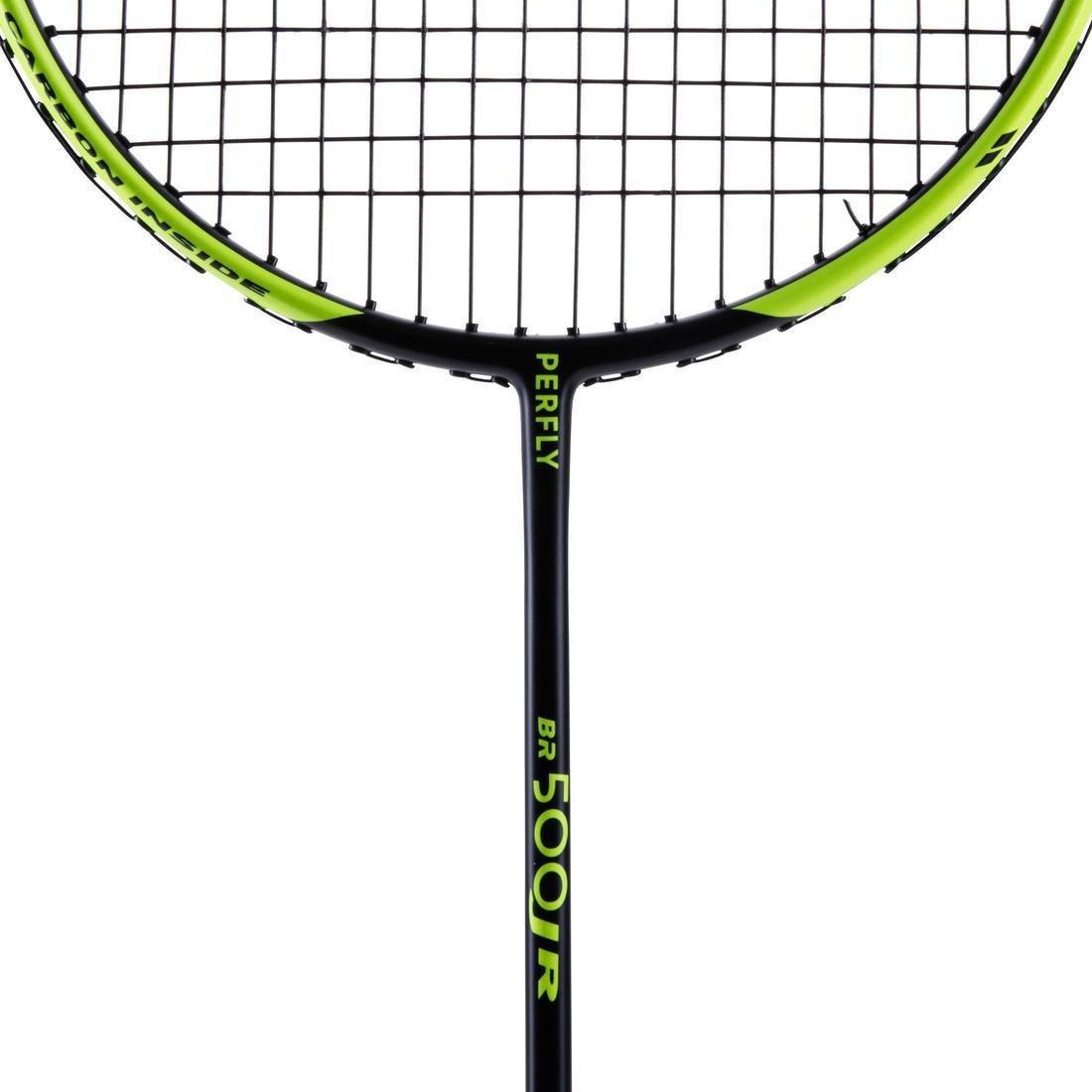 Junior Badminton Racket Br 500, Black, No Color, large image number 6