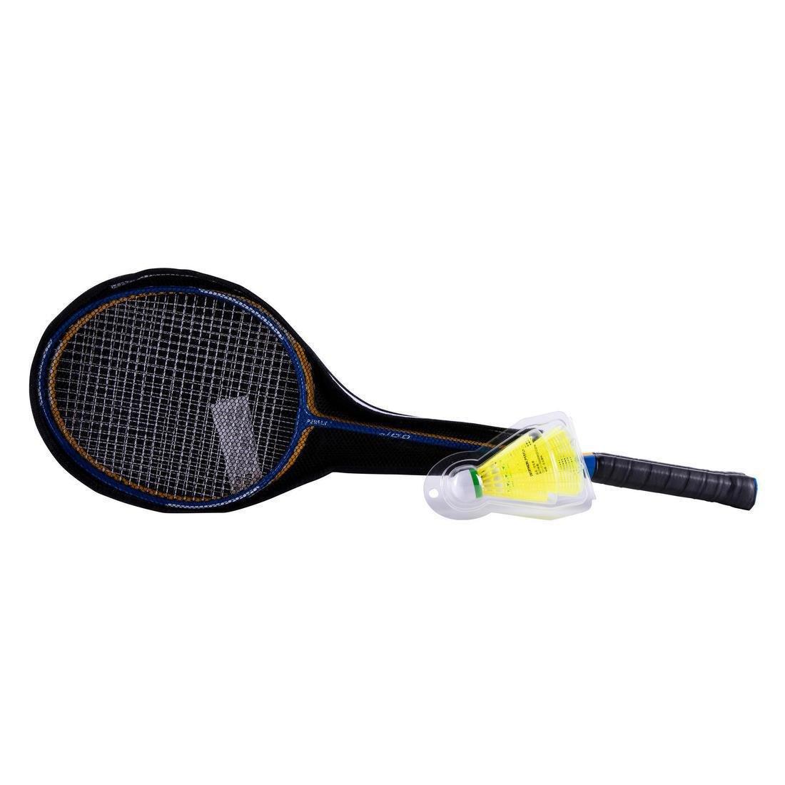 Adult Badminton Rackets Starter Set, Multicolour, No Color, large image number 1