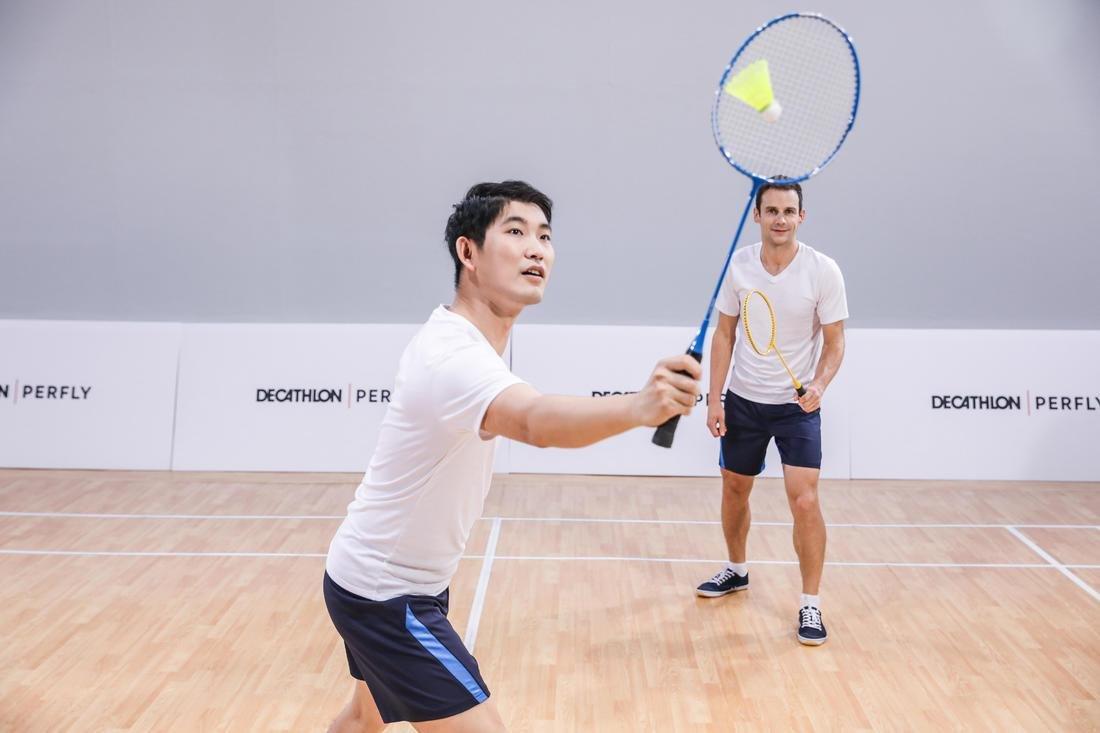 Adult Badminton Rackets Starter Set, Multicolour, No Color, large image number 11