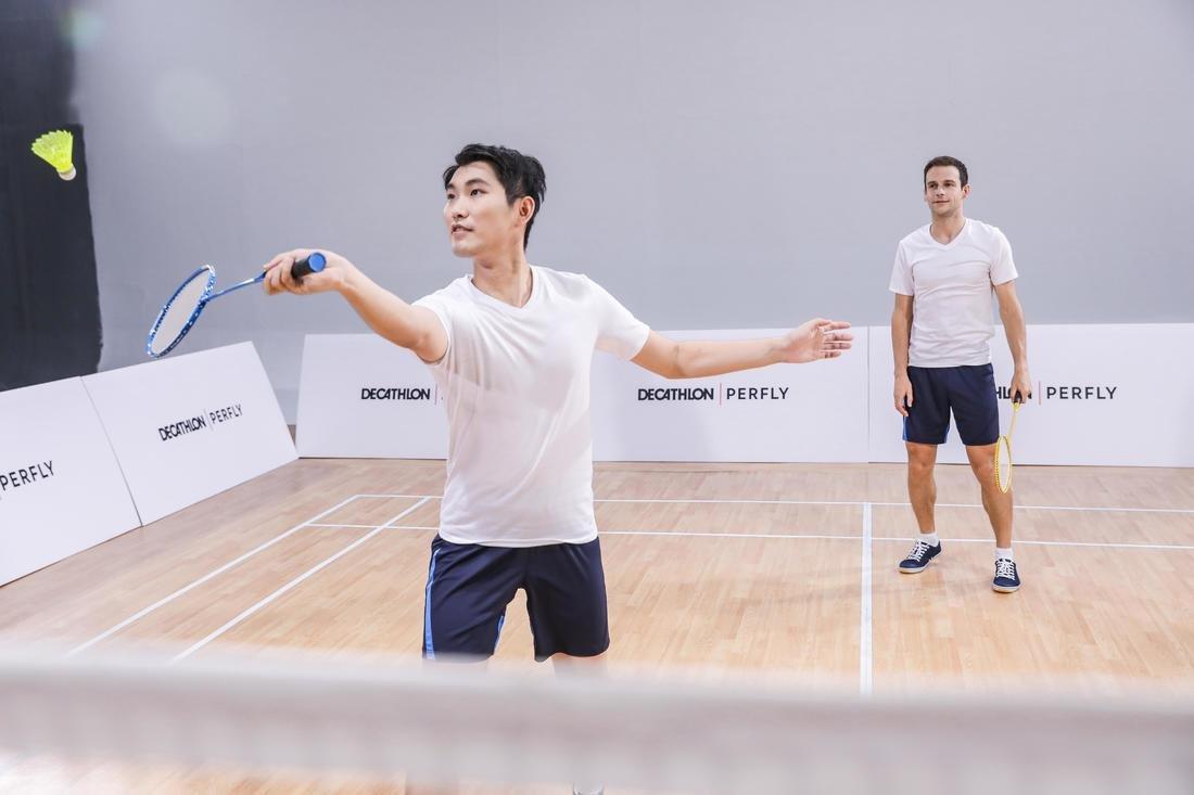 Adult Badminton Rackets Starter Set, Multicolour, No Color, large image number 14