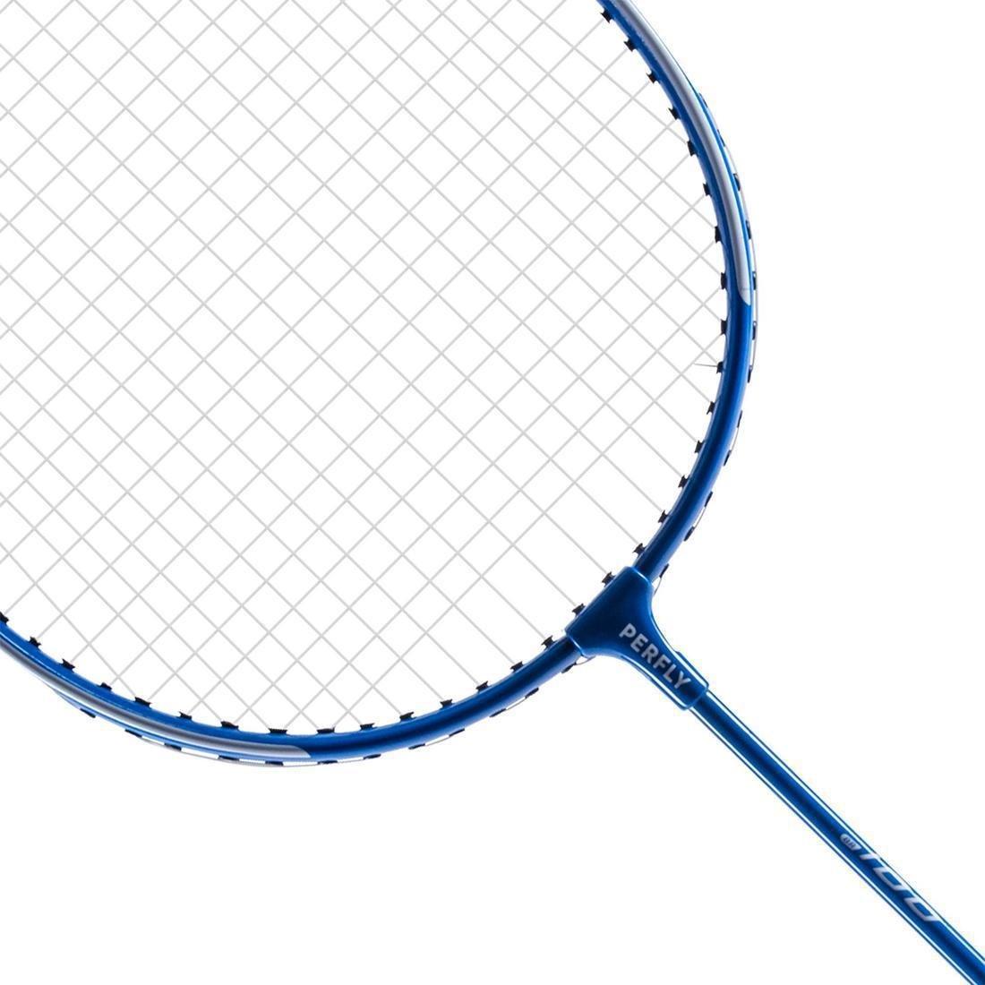 Br700 Adult Badminton Racket, Blue, No Color, large image number 4