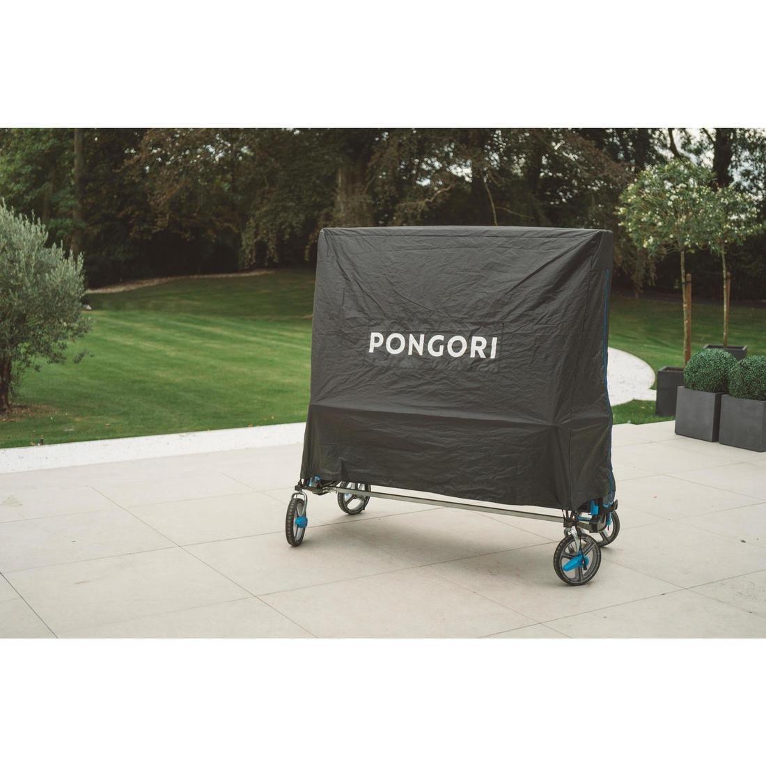 Table Tennis Folded Table Cover, Black, No Color, large image number 2