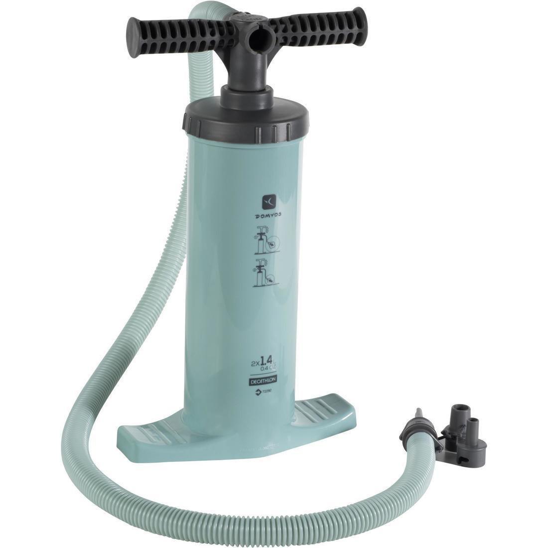 500 Pilates Inflate/Deflate Ball Pump, Blue, No Color, large image number 1