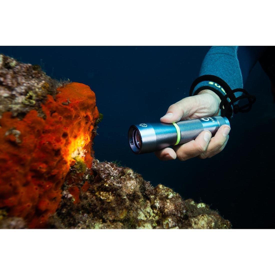 Scd 100 Lumen Spot Diving Torch/Lamp, 3000 Lux, Grey, No Color, large image number 1