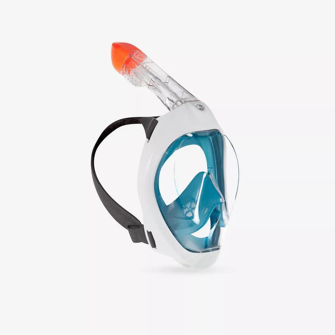 Adult's Easybreath surface mask - 500 with bag, Blue, No Color, medium