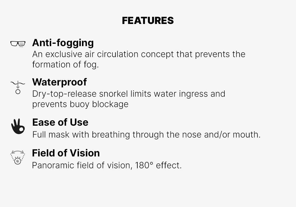 Easybreath Surface Mask 500, Green, No Color, medium