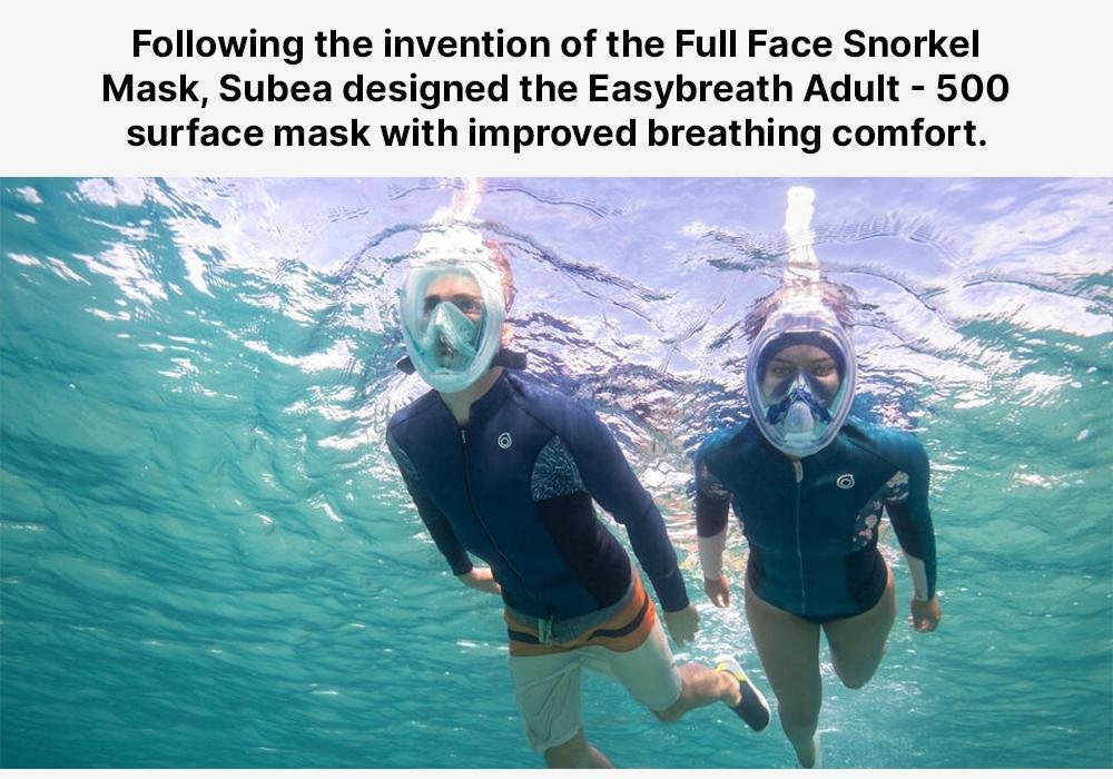 Easybreath Surface Mask 500, Green, No Color, medium