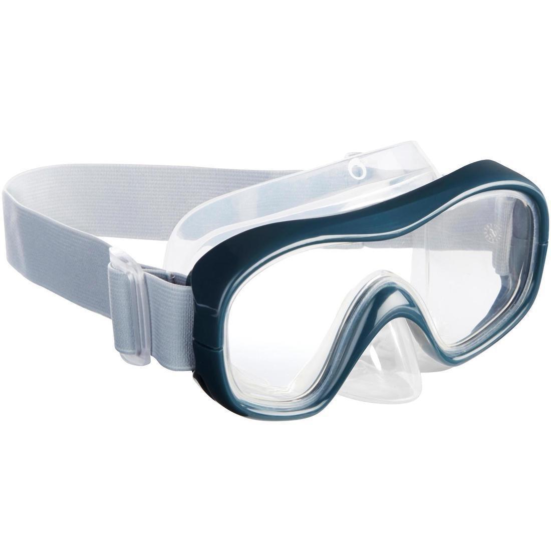 Adult Or Kids Snorkelling Mask Snk 500, Grey, , large